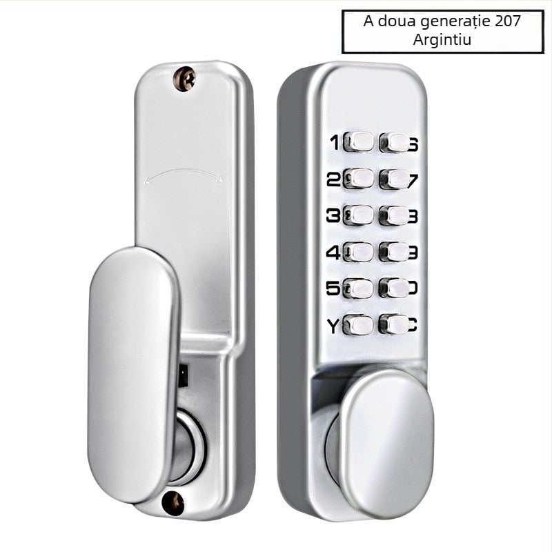 OSPON încuietoare cu combinație mecanică din aliaj de zinc, încuietoare simplă, pentru uși interioare, uși din lemn, uși din fier, uși decorative din aluminiu și porți