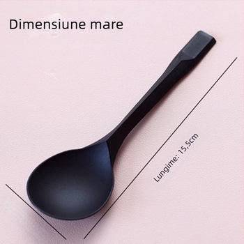 Linguri de plastic de unică folosință, ambalate individual, design îngroșat, material PP, pentru takeout și deserturi