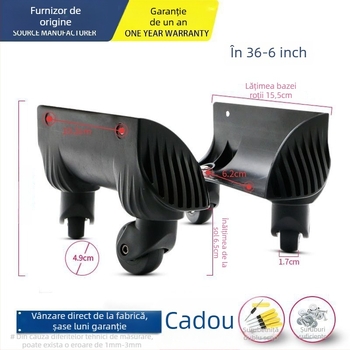 Roată pentru bagaje Unique ABS – roată universală, accesorii pentru genți, înlocuire roată