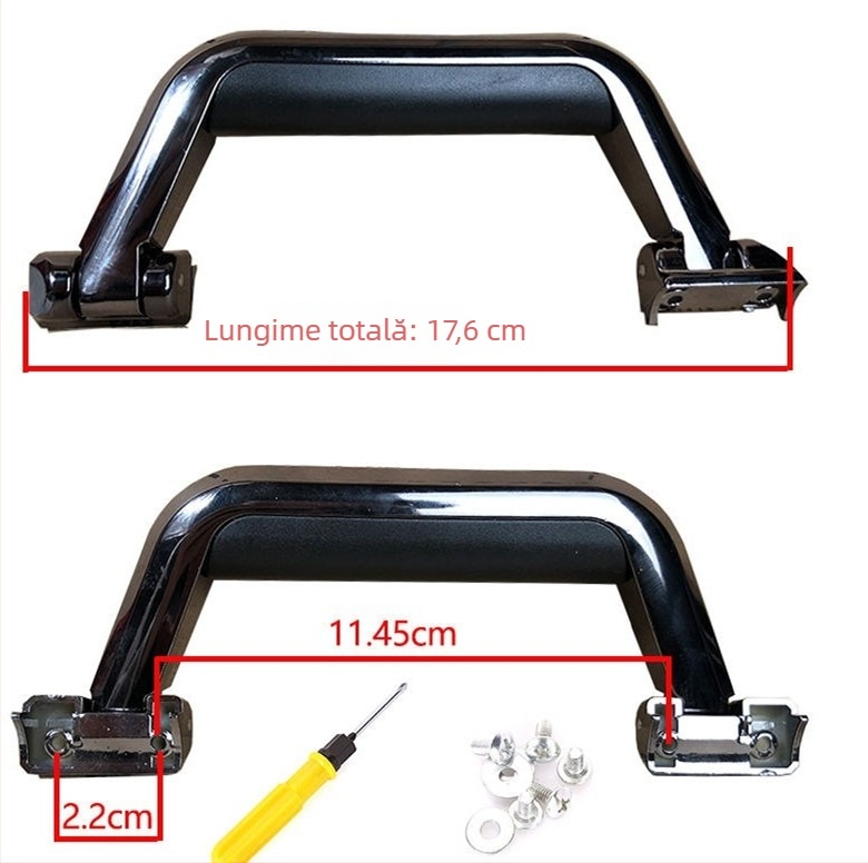 Accesoriu pentru mânerul de bagaje, plastic, model S106, accesorii pentru bagaje