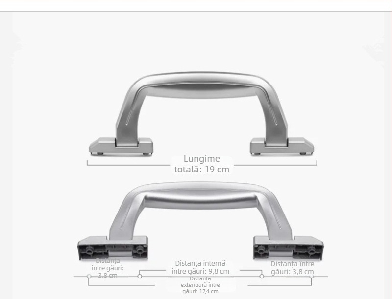 Accesoriu pentru mânerul de bagaje, plastic, model S106, accesorii pentru bagaje