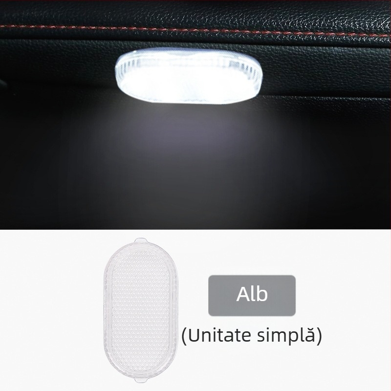 Iluminare LED interior auto – fără fir, fără cabluri, iluminare ambientală, model Touch LED lighting (Marcă: Car Fragrance; OEM; Asistență la instalare)