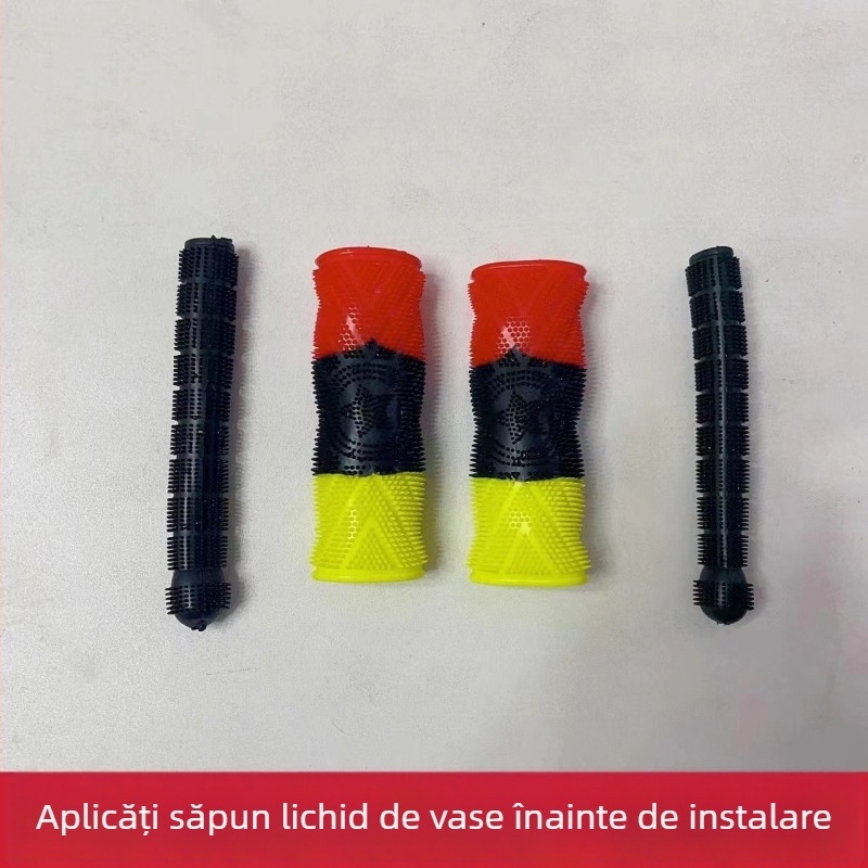 Husă de ghidon din aliaj de aluminiu, pentru vehicul electric/motocicletă, anti-derapare și anti-transpirație, compatibilă cu Sudden luck