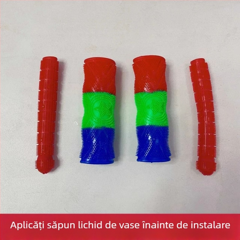 Husă de ghidon din aliaj de aluminiu, pentru vehicul electric/motocicletă, anti-derapare și anti-transpirație, compatibilă cu Sudden luck