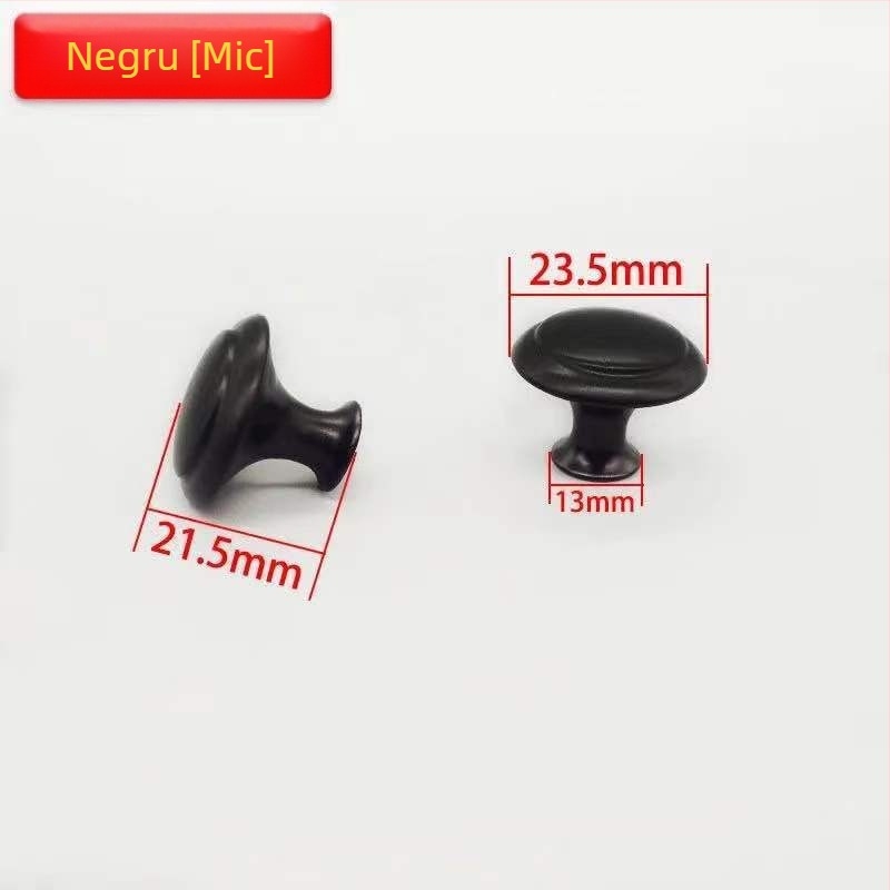Mâner pentru dulapuri și sertare, cu formă de cap de ciupercă, din aliaj de zinc, finisaj din oțel inoxidabil, model cu o singură gaură, stil modern minimalist