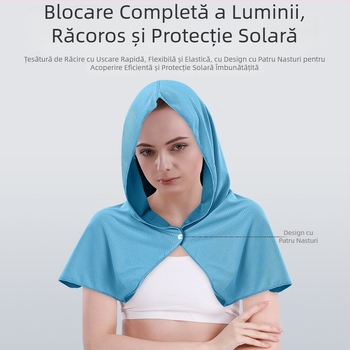 Șal răcoros pentru cap pentru sport – multifuncțional, uscare rapidă, protecție solară