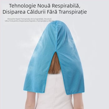 Șal răcoros pentru cap pentru sport – multifuncțional, uscare rapidă, protecție solară