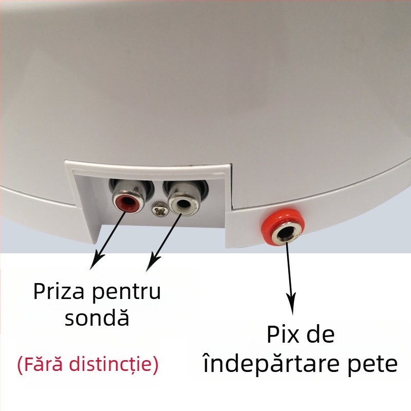 Anisa Dispozitiv de înfrumusețare cu ultrasunete, sonde pentru față și ochi, cap termic, IPX8 impermeabil, portabil, fără baterie încorporată