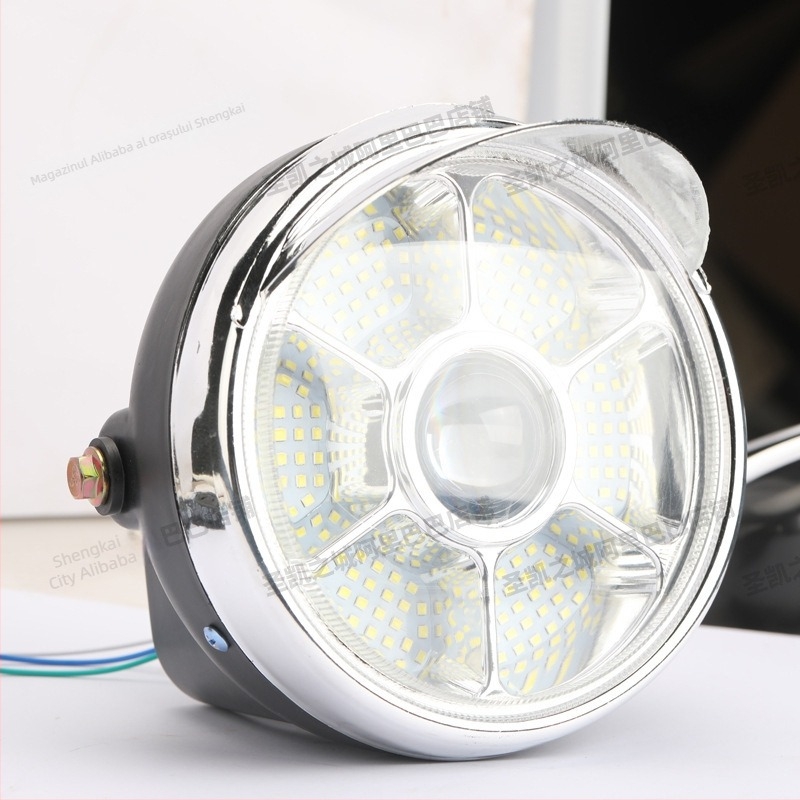 Far LED pentru motocicletă și triciclu electric, universal 48-60V