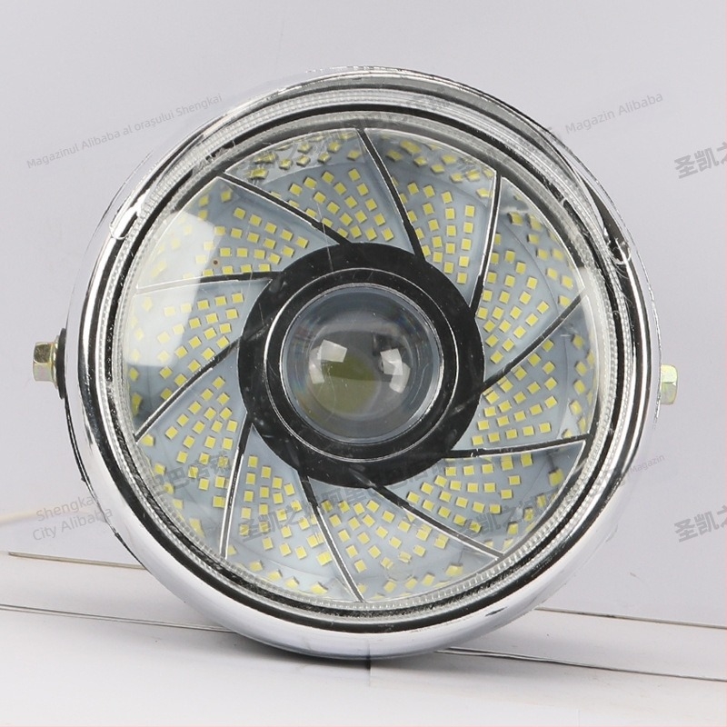 Far LED pentru motocicletă și triciclu electric, universal 48-60V