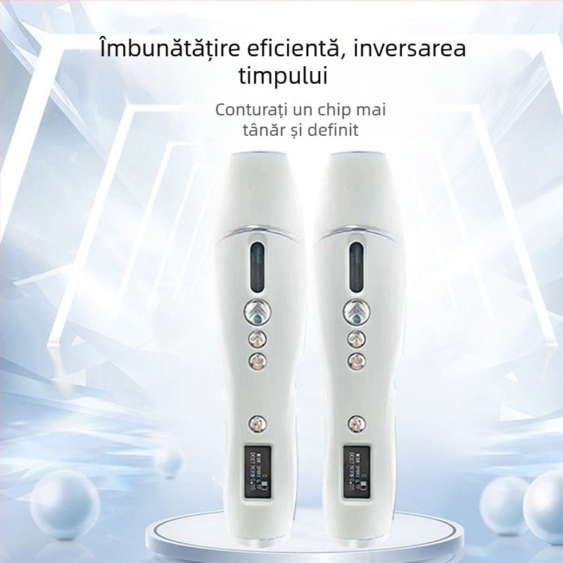9D pix electric pentru netezirea ridurilor — dispozitiv portabil pentru rejuvenare a pielii, îndepărtarea pistrilor, umplere cuantică, impermeabil IPX5
