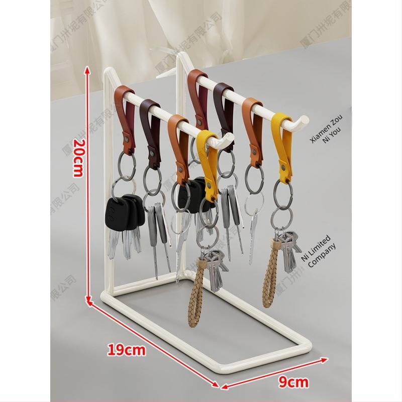 Raft de prezentare pentru bijuterii pe birou, dublu nivel, stil girly, material TPR, organizator pentru cercei și ruj