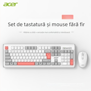 Set tastatură și mouse cu keypad numeric, conexiune USB, utilizare în birou