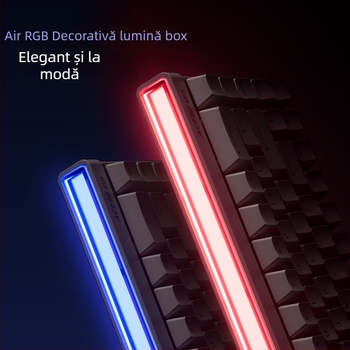 Tastatură gaming cu ax magnetic Taishan, până la 87 taste, conectată prin cablu, iluminare RGB