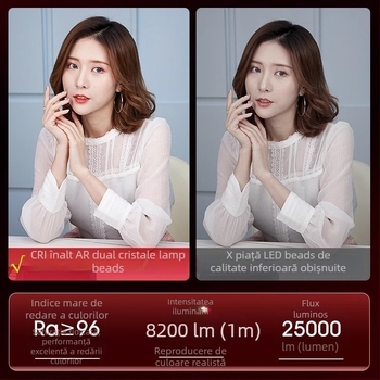 Lumină LED pentru streaming live, portretografie — 10-50W, 220V, Yu Guang, trei temperaturi de culoare