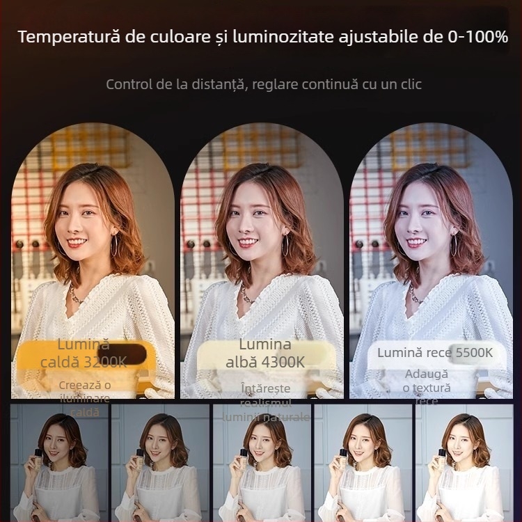 Lumină LED pentru streaming live, portretografie — 10-50W, 220V, Yu Guang, trei temperaturi de culoare