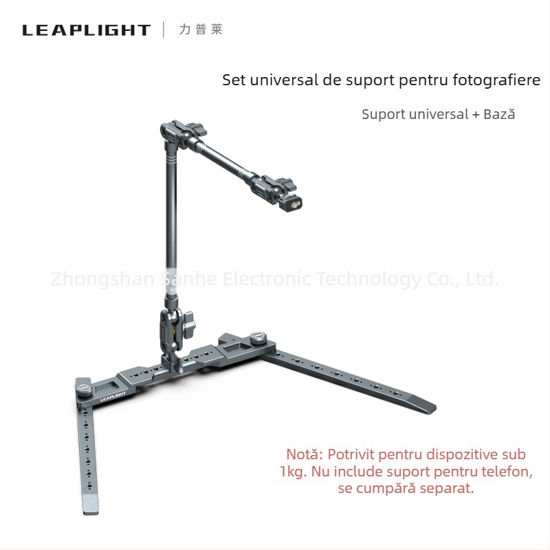 LEAPLIGHT suport de masă pentru telefon, filmare de sus, din aluminiu, stil universal