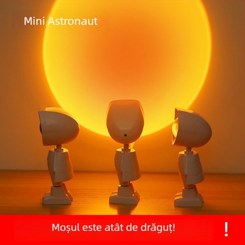 Lampă ambientală apus de soare pentru fotografie și transmisiuni live — alimentare USB cu baterie încorporată; fără control inteligent; alte caracteristici