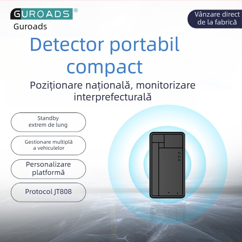 Locator GPS Beidou, tracker de poziționare auto, anti-furt, tracker personal, precizie GPS <10 m, rezistent la apă, baterie polimerică, autonomie de ~5–6 zile, antenă ceramică dual-mode
