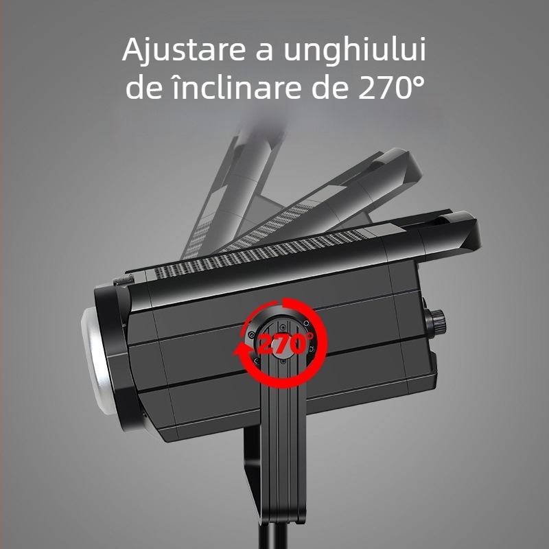 Softbox parabolic adânc cu grilă pentru fotografie profesională – cadru metalic, pânză reflectorizantă, poliester