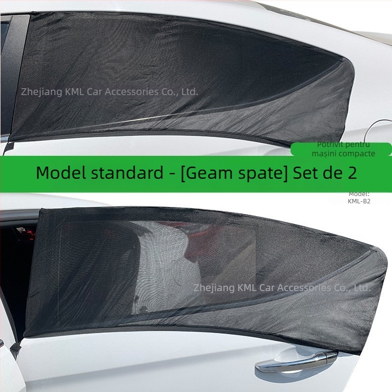 Ecran anti țânțari pentru mașină – plasă din nylon, stil simplu, potrivire universală, model din plasă, montaj cu adeziv, Brand KEMILLE