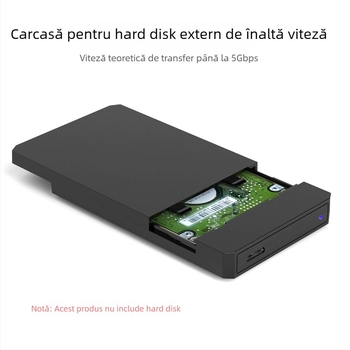 Chuang Zhenlong 2526 Carcasă externă HDD USB 3.0 către SATA, ABS plastic, Suportă până la 6TB