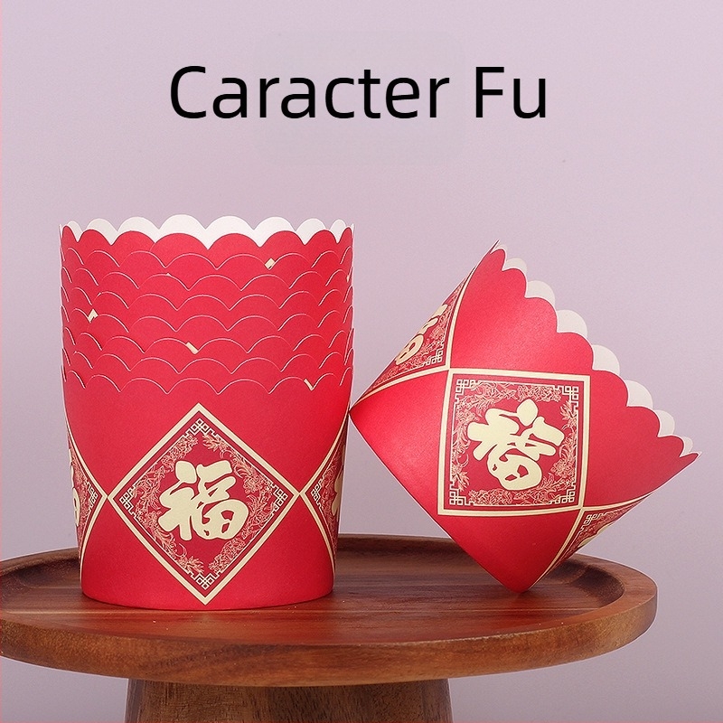 Cupe de brioșe din hârtie pentru coacere – laminat, acoperire PET, 170 g/m², Jiang xiaopei