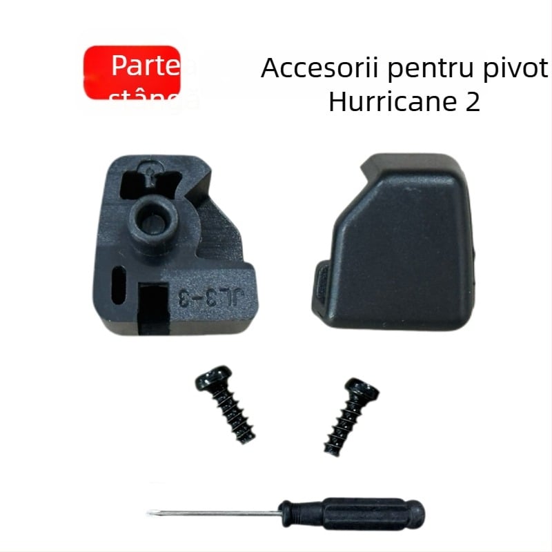Accesorii pentru catarama benzi de cap Kingston HyperX Hurricane 2 Tomahawk Alpha Storm — compatibile cu Hurricane 2 Tomahawk Alpha Storm; montaj ușor; personalizare după model