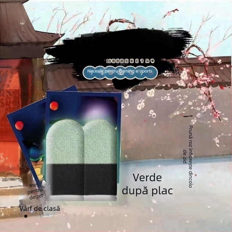 Brățări pentru degete pentru gaming - ultra-subțiri, rezistente la transpirație, pentru periferice de gaming