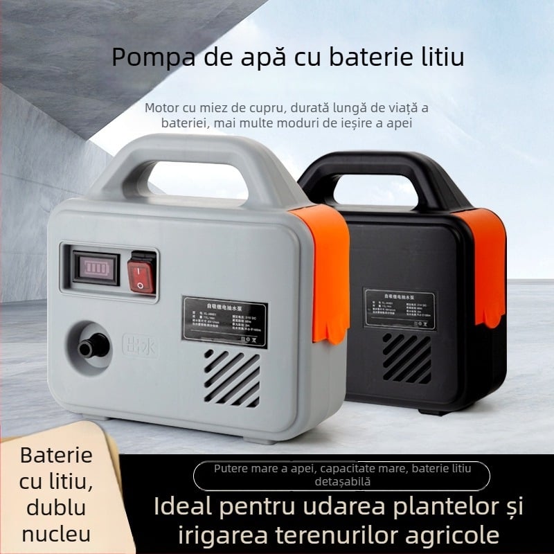 Pompa de irigare reîncărcabilă cu duză de pulverizare - Material PP - Brand Heni - pentru spații verzi publice, grădină și horticultură