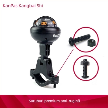 Busolă pentru motocicletă electrică, construcție metalică, impermeabilă, sensibilă la direcție