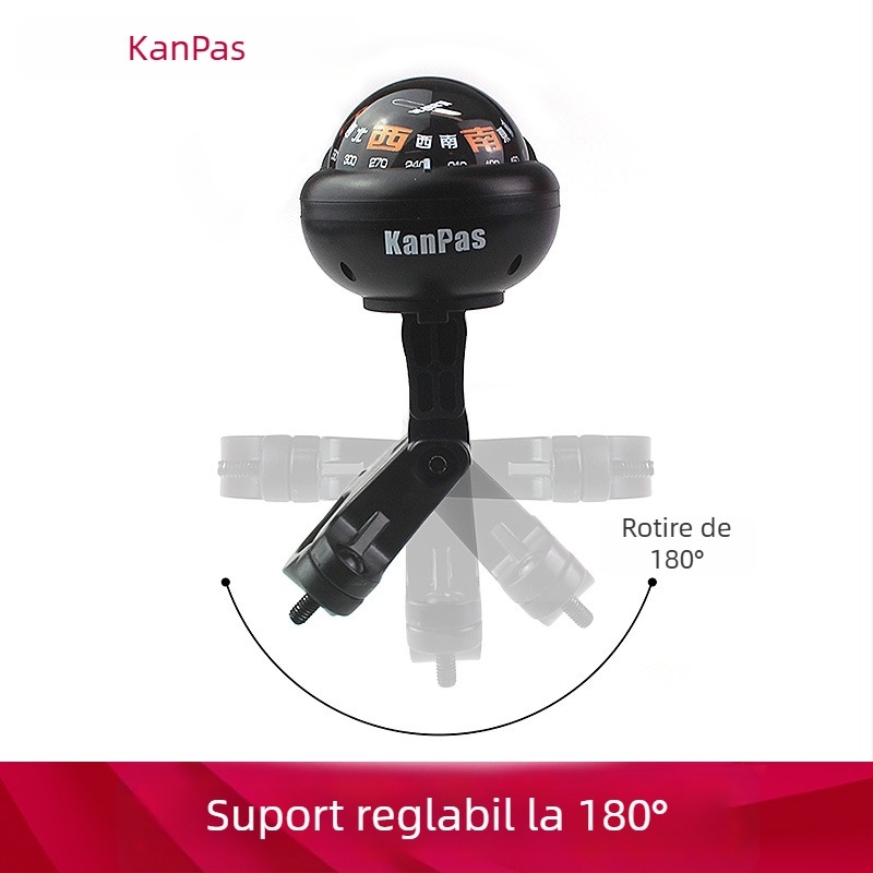 Busolă pentru motocicletă electrică, construcție metalică, impermeabilă, sensibilă la direcție