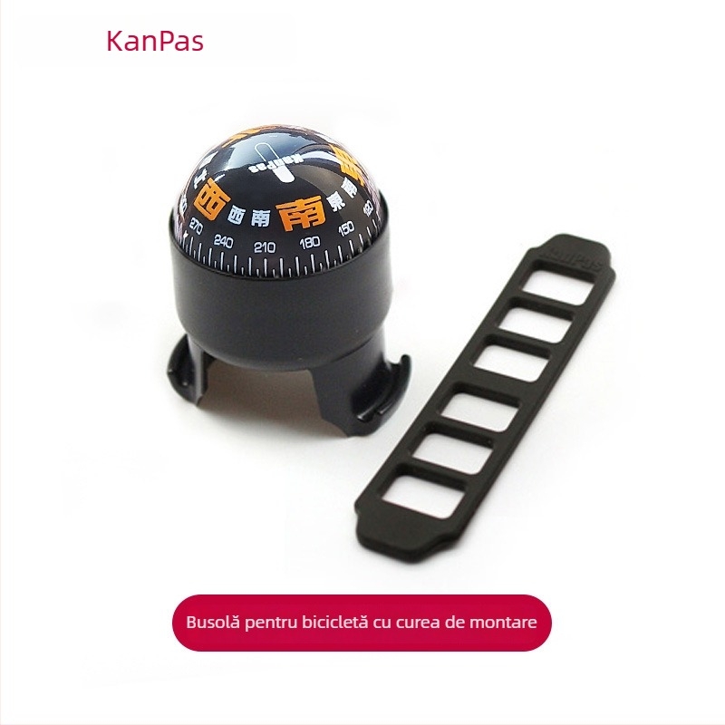 Busolă pentru motocicletă electrică, construcție metalică, impermeabilă, sensibilă la direcție