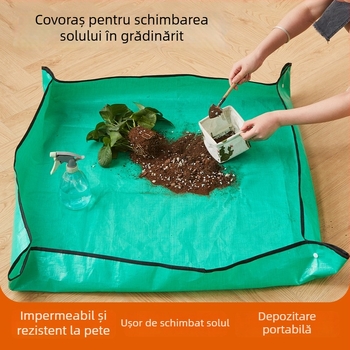 Covoraș pentru schimbarea solului – instrument de grădină din plastic pentru schimbarea solului și plantare – Cod 1026704638