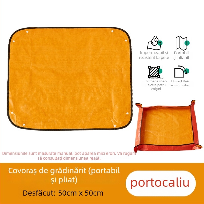Covoraș pentru schimbarea solului – instrument de grădină din plastic pentru schimbarea solului și plantare – Cod 1026704638