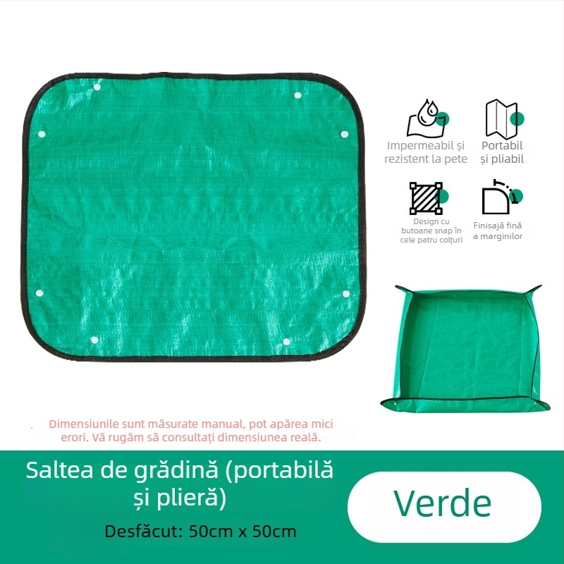 Covoraș pentru schimbarea solului – instrument de grădină din plastic pentru schimbarea solului și plantare – Cod 1026704638