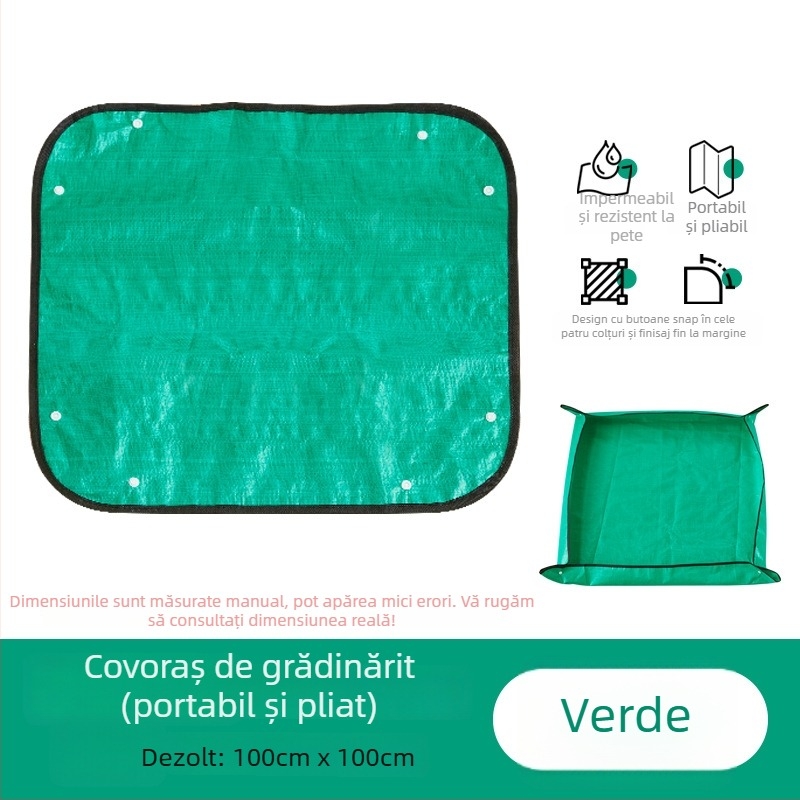 Covoraș pentru schimbarea solului – instrument de grădină din plastic pentru schimbarea solului și plantare – Cod 1026704638