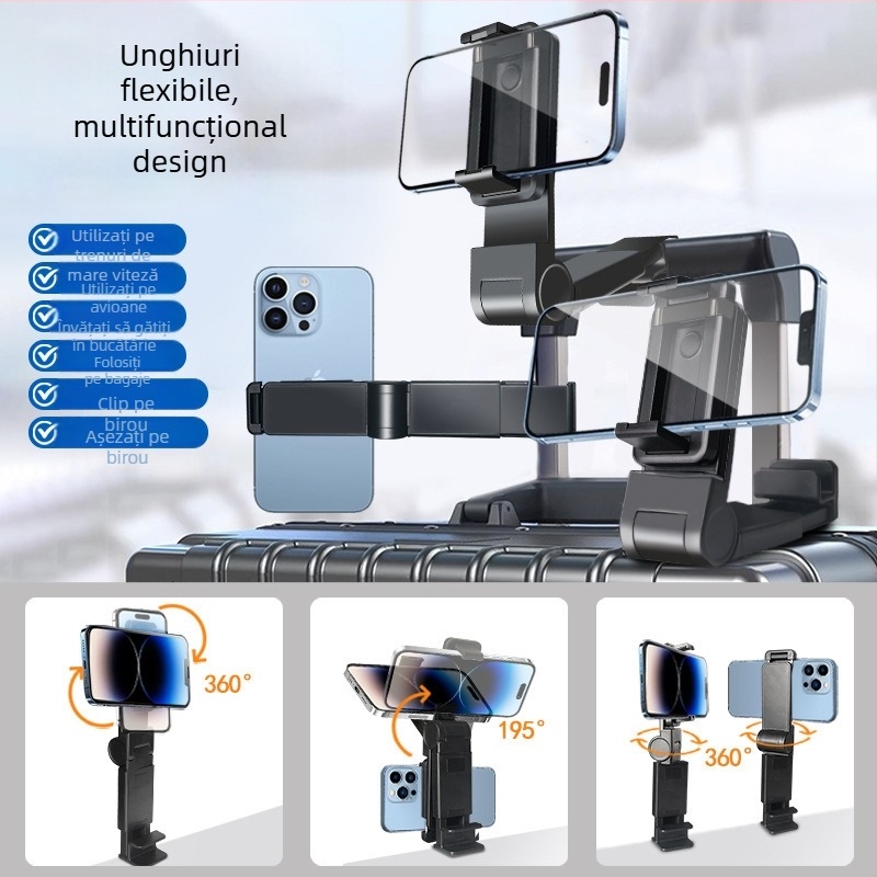 Suport pentru telefon - Plastic, Universal, Personalizare disponibilă