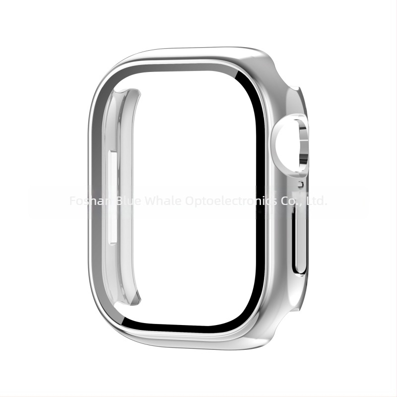 Carcasă de protecție pentru Apple Watch S11 cu carcasă PC integrată și folie din sticlă temperată