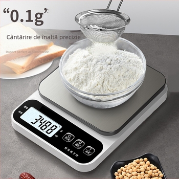 Cântar de bucătărie electronic, cu înaltă precizie pentru coacere și alimente, model 100