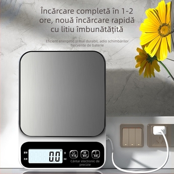 Cântar de bucătărie electronic, cu înaltă precizie pentru coacere și alimente, model 100