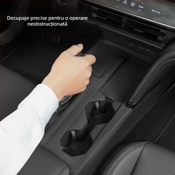 Pad silicon pentru consola centrală Toyota Camry 24-25 – decor interior, protecție a schimbătorului de viteze împotriva zgârieturilor