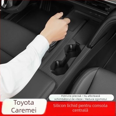 Pad silicon pentru consola centrală Toyota Camry 24-25 – decor interior, protecție a schimbătorului de viteze împotriva zgârieturilor