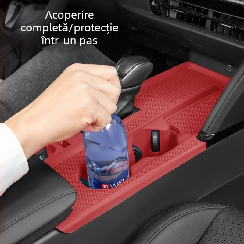 Pad silicon pentru consola centrală Toyota Camry 24-25 – decor interior, protecție a schimbătorului de viteze împotriva zgârieturilor