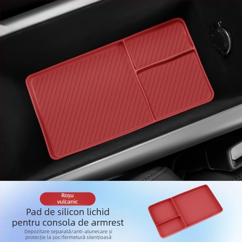 Pad silicon pentru consola centrală Toyota Camry 24-25 – decor interior, protecție a schimbătorului de viteze împotriva zgârieturilor