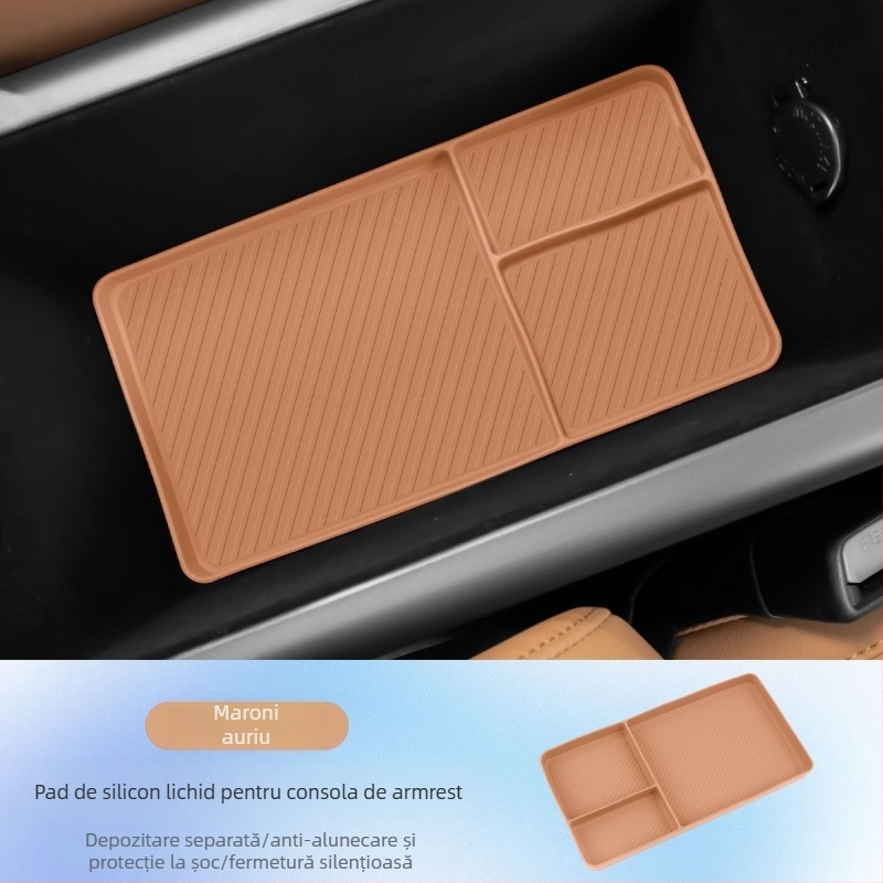 Pad silicon pentru consola centrală Toyota Camry 24-25 – decor interior, protecție a schimbătorului de viteze împotriva zgârieturilor