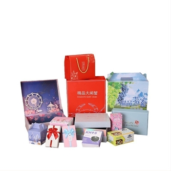 Cutie personalizată de ambalaj din carton kraft, cu design pliabil, 350 gsm, ștanțare cu căldură, ștanțare argintie, imprimare UV și embosare — Tianli