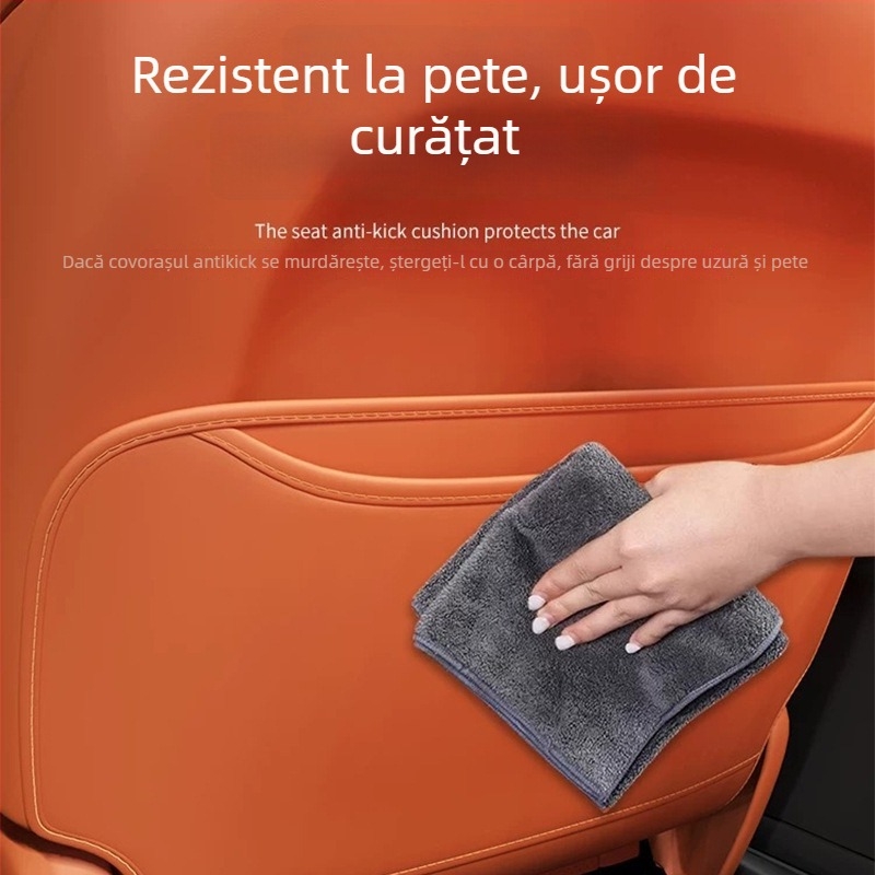 Protecție pentru spatele scaunului L6L7L8L9 — Special, piele microfibră, pentru toate anotimpurile, stil simplu.