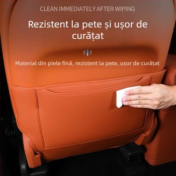 Pad protecție banchetă spate auto – acoperire completă, piele, umplură cu burete, logo personalizabil, potrivire în funcție de modelul mașinii, rezistent la uzură și zgârieturi