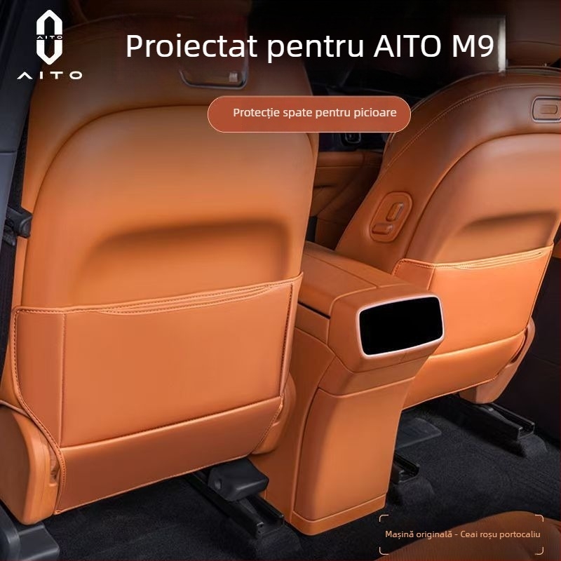 Pad protecție banchetă spate auto – acoperire completă, piele, umplură cu burete, logo personalizabil, potrivire în funcție de modelul mașinii, rezistent la uzură și zgârieturi